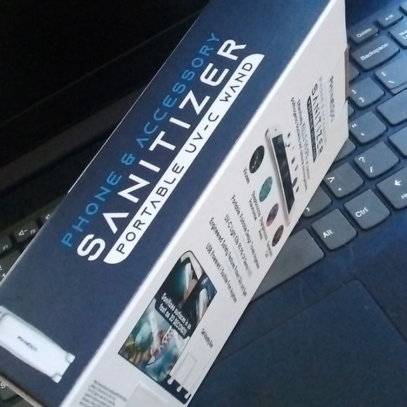 NEW/SEALED PhoneSpa Phone & Accessory Sanitizer Wand USB Rechargeable - Picture 3 of 9